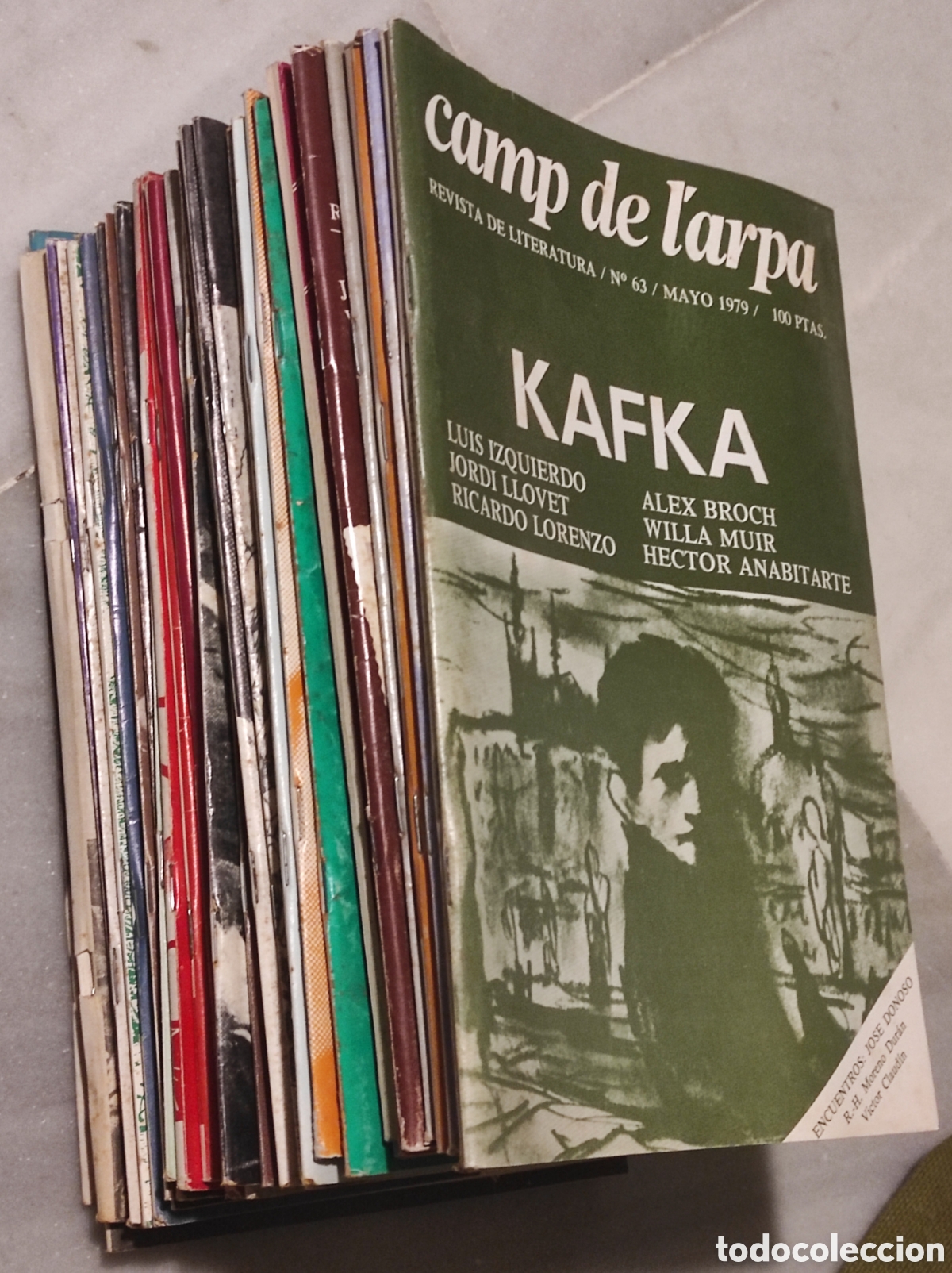Coleccionismo de revistas y peri&oacute;dicos: Lote de 26 Revistas Literatura Camp de L' Arpa