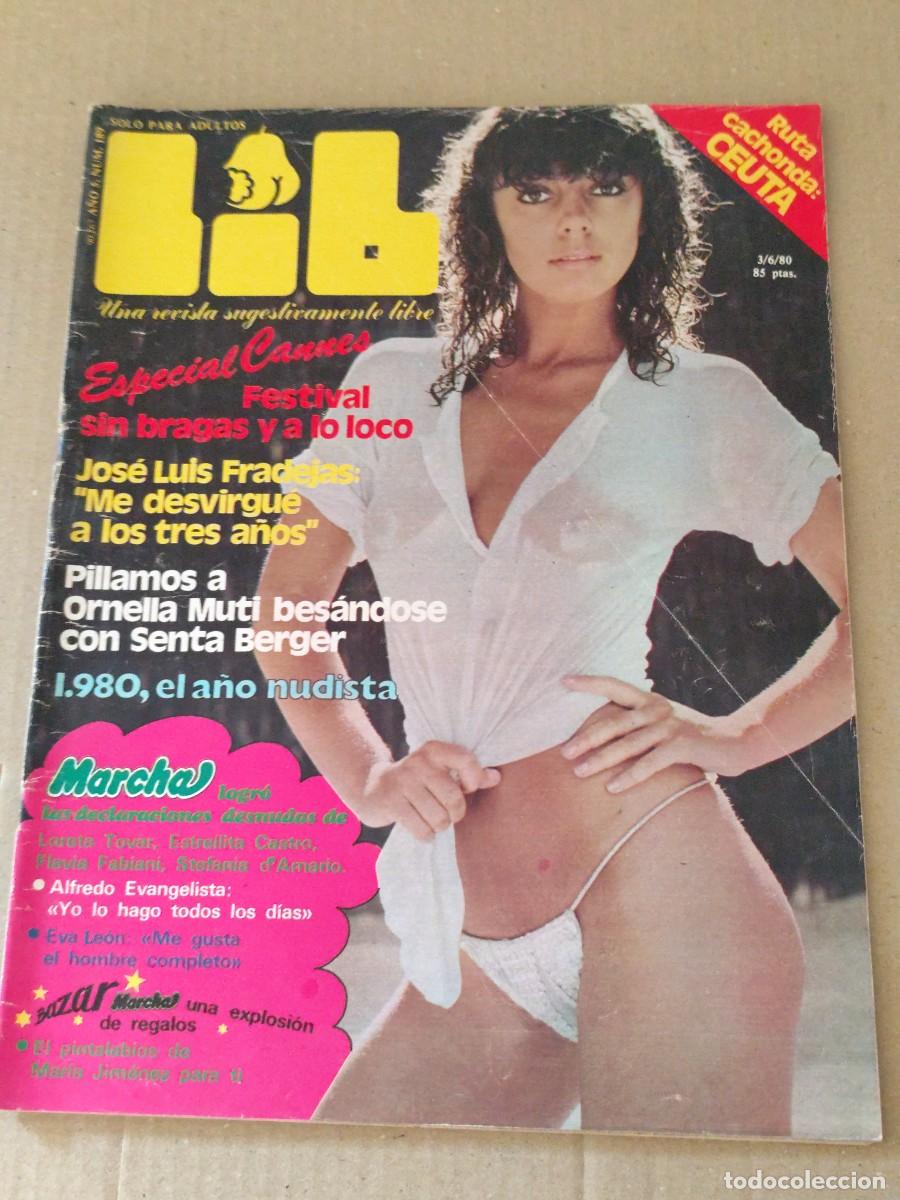Coleccionismo de revistas y peri&oacute;dicos: Revista Lib N&deg;189 3/6/80 con poster central