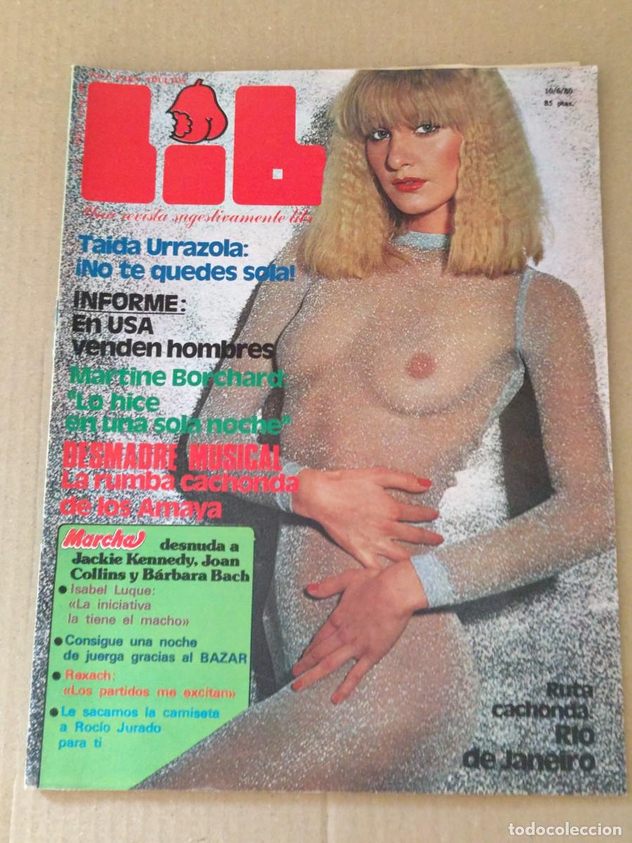 Coleccionismo de revistas y peri&oacute;dicos: Revista Lib N&deg;190 10/6/80 con poster central