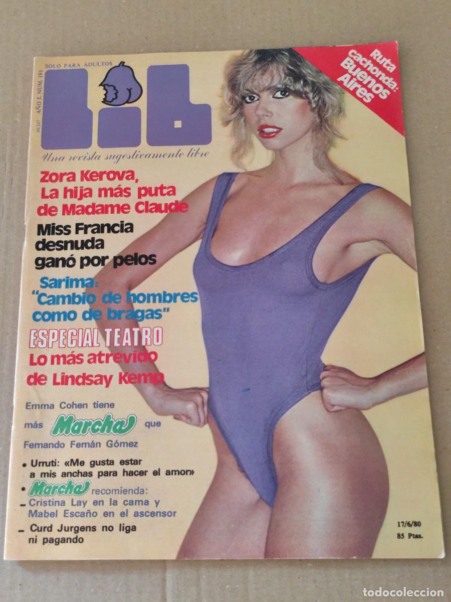 Coleccionismo de revistas y peri&oacute;dicos: Revista Lib N&deg;191 17/6/80 con poster central