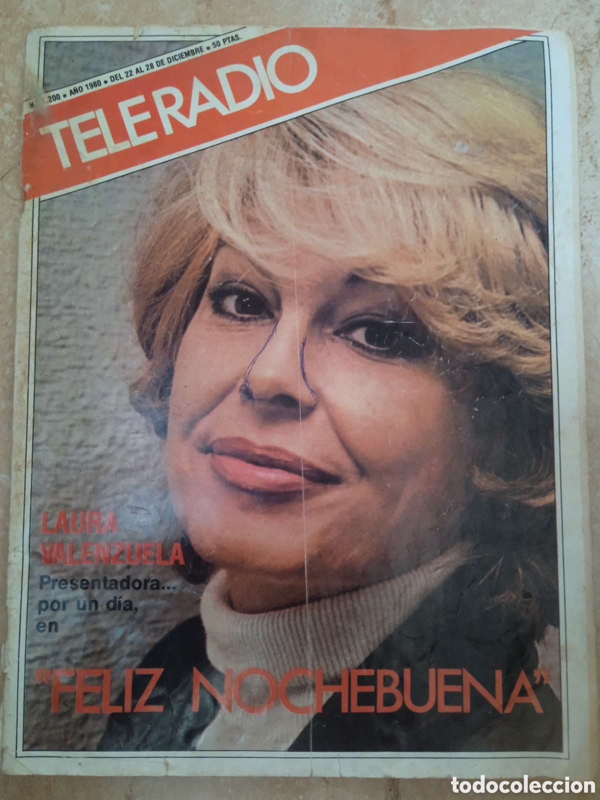 Coleccionismo de revistas y peri&oacute;dicos: Teleradio n&deg;1200 Laura Valenzuela Pilar Mir&oacute; Nuria Espert Marilyn Monroe