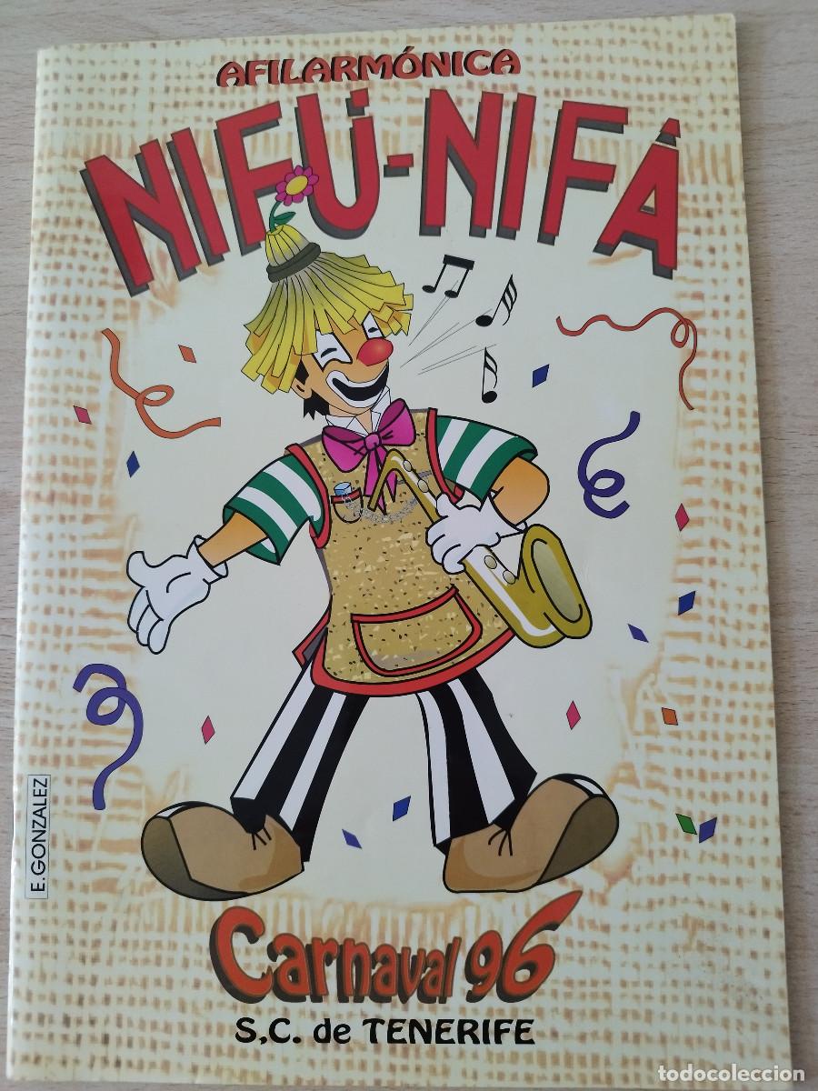 Sammeln von Zeitschriften und Zeitungen: Revista Afilarm&oacute;nica Nif&uacute; Nif&aacute; Carnaval de Santa Cruz de Tenerife, Canarias, a&ntilde;o 1996