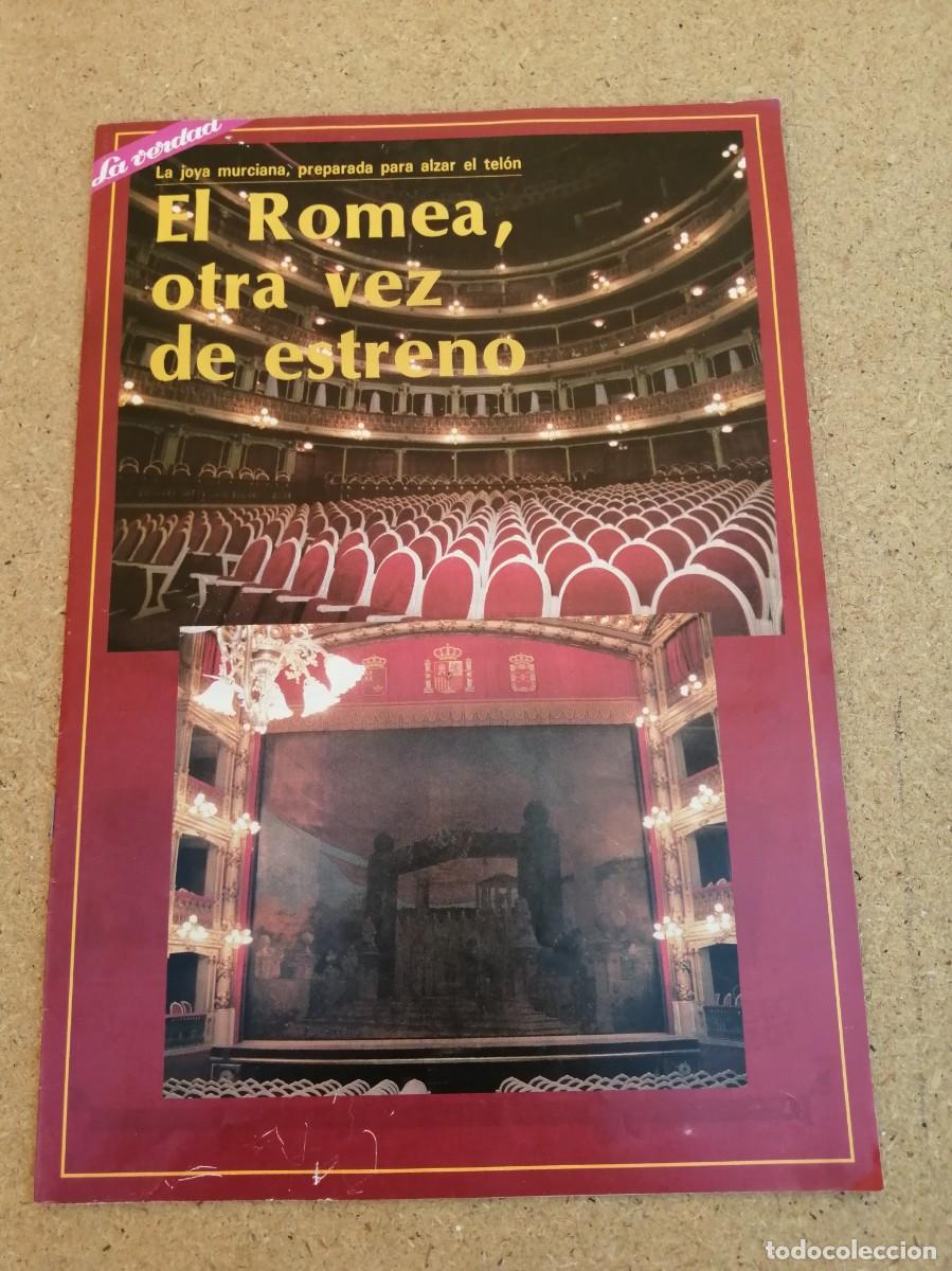 Coleccionismo de revistas y peri&oacute;dicos: EL ROMEA OTRA VEZ DE ESTRENO (MURCIA 1992)
