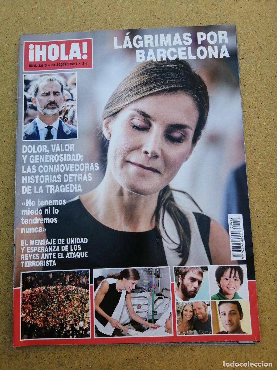 Coleccionismo de revistas y peri&oacute;dicos: REVISTA HOLA (NUMERO 3813) LAGRIMAS POR BARCELONA