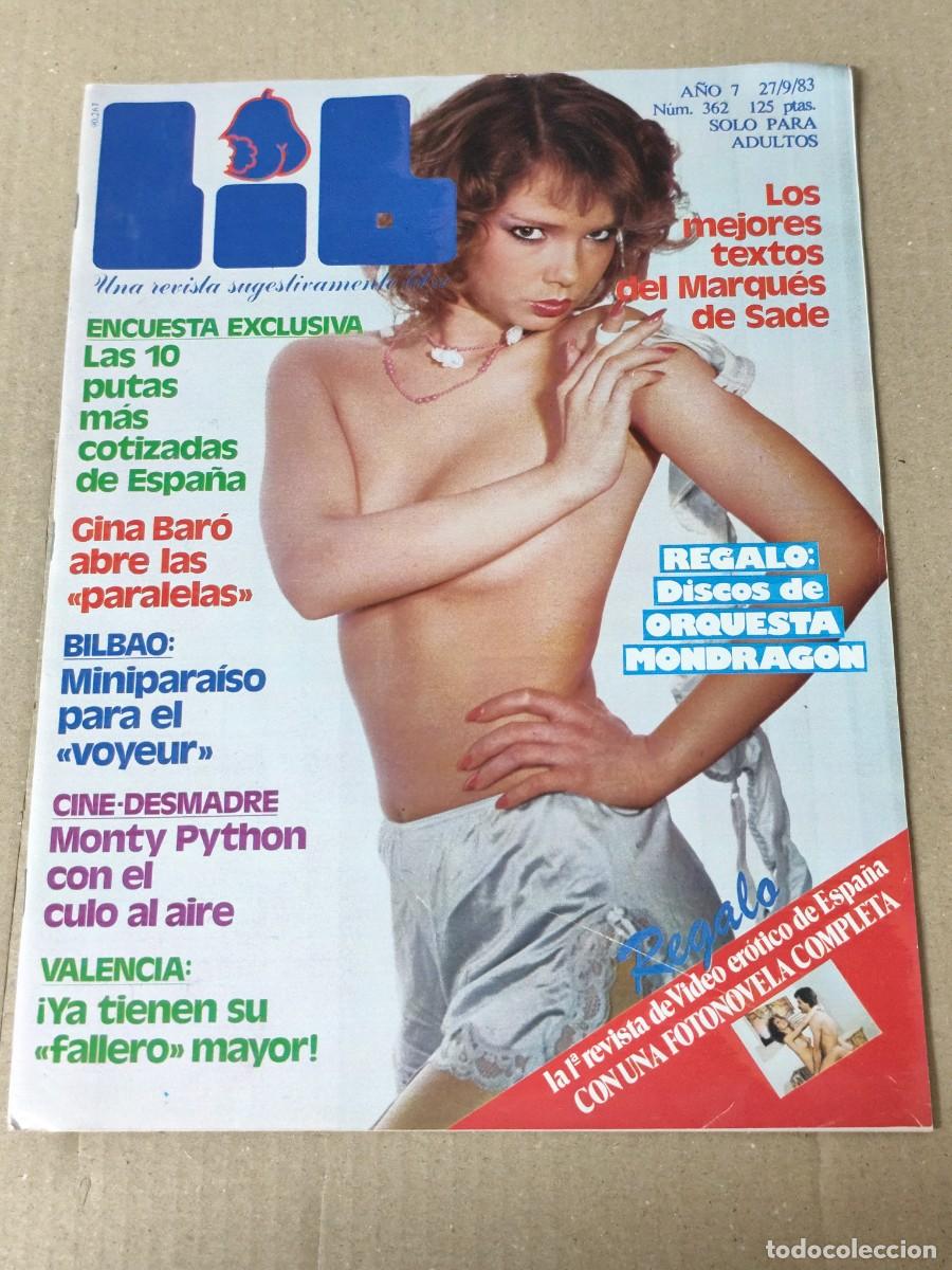 Coleccionismo de revistas y peri&oacute;dicos: Revista Lib N&deg;362 27/9/83 con poster central
