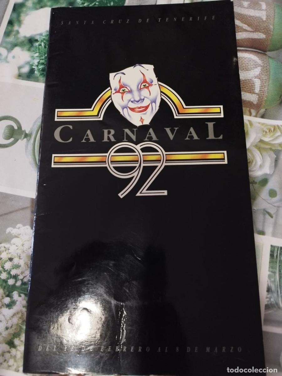 Coleccionismo de revistas y peri&oacute;dicos: Revista Carnaval de Santa Cruz de Tenerife 1992
