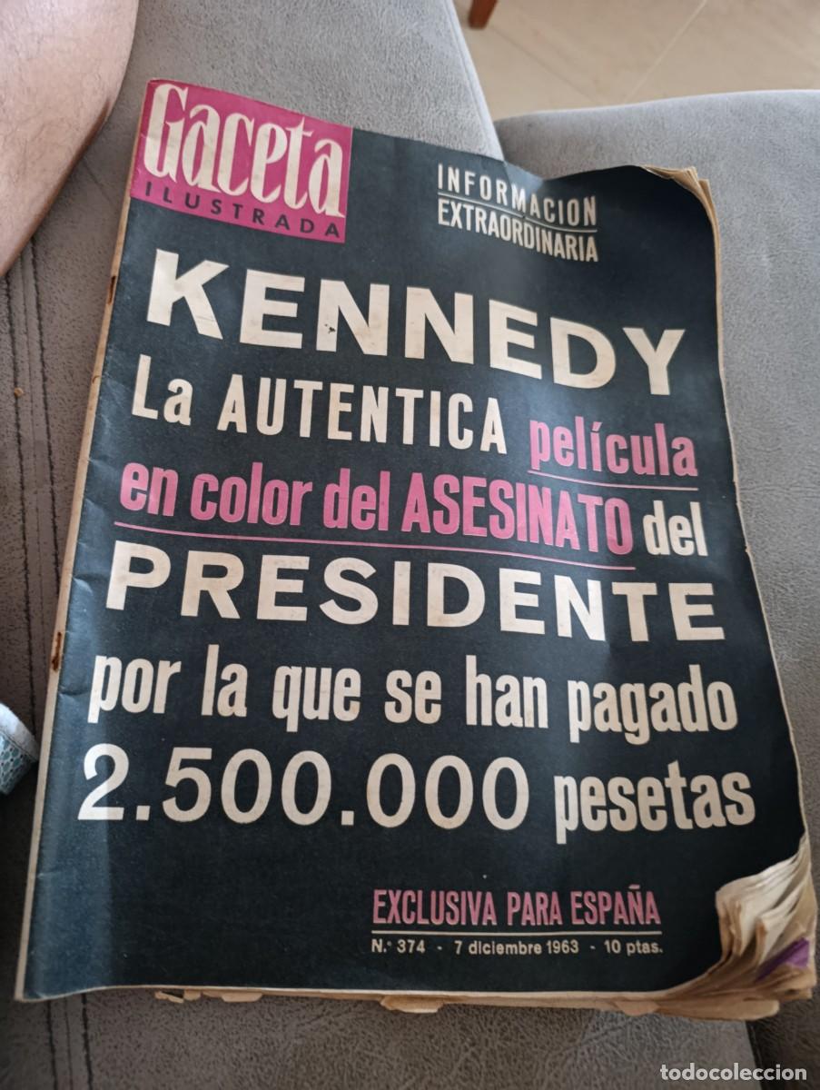 Coleccionismo de revistas y peri&oacute;dicos: REVISTA GACETA ILUSTRADA. 7 DE DICIEMBRE 1963 C1R
