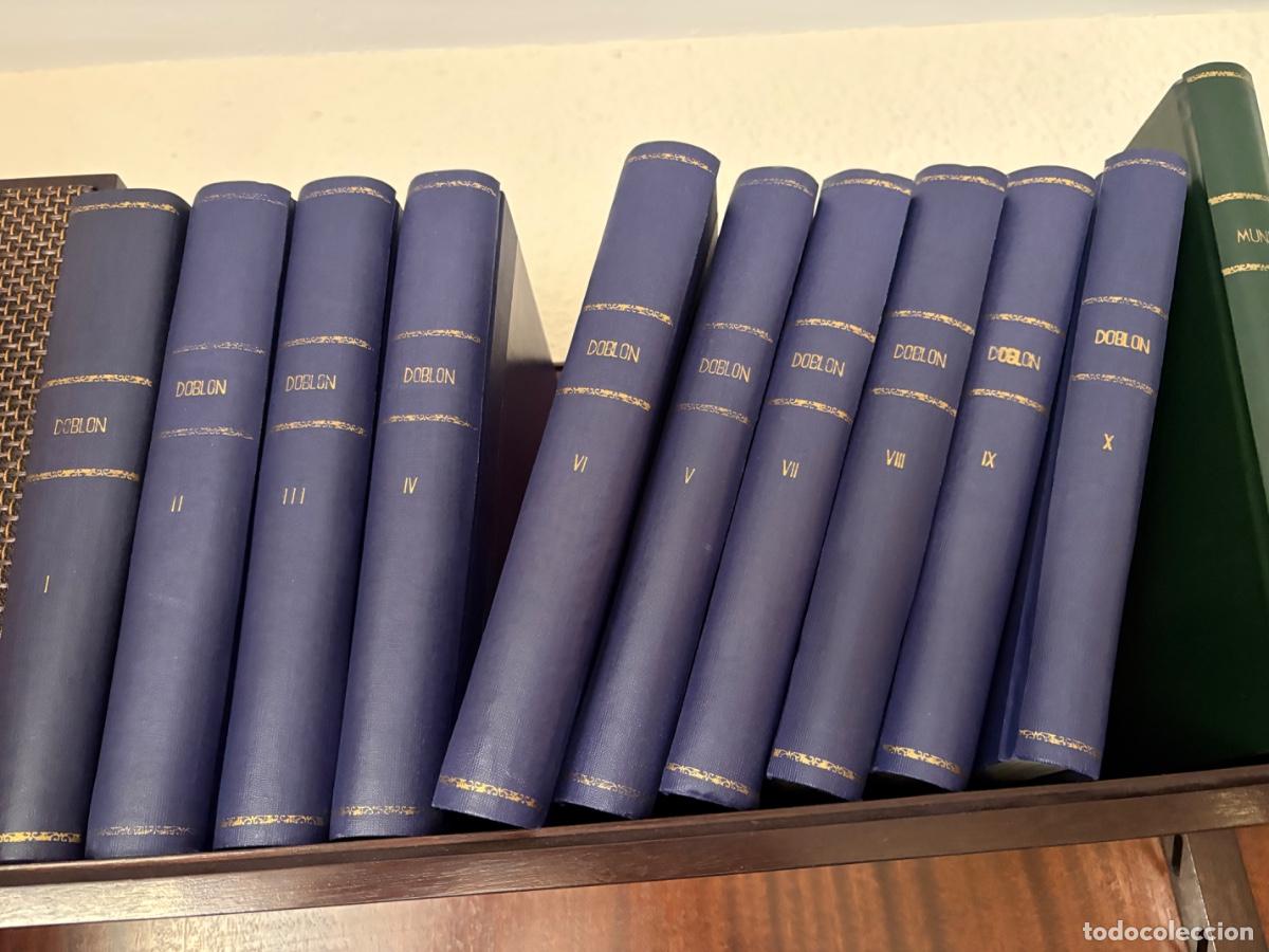 Coleccionismo de revistas y peri&oacute;dicos: Coleccion encuadernada semanario DOBLON