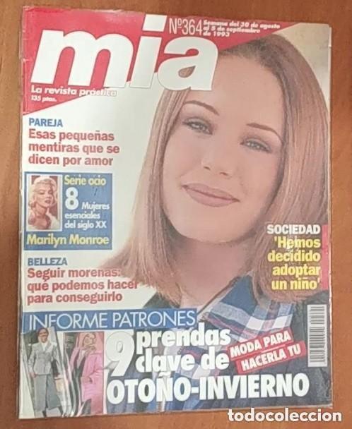 Coleccionismo de revistas y peri&oacute;dicos: MIA N 364 con reportaje especial de MARILYN MONROE