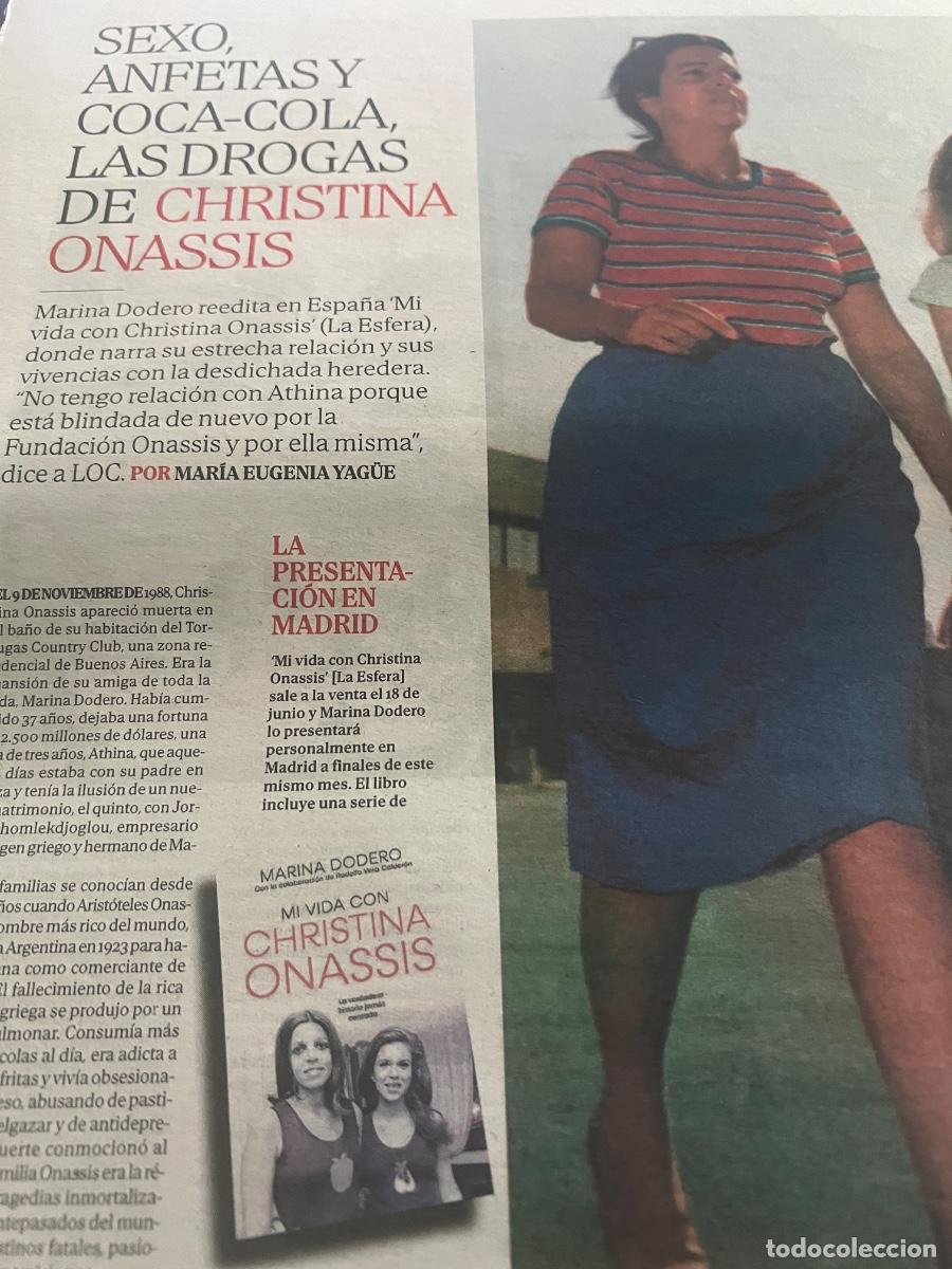 Coleccionismo de revistas y peri&oacute;dicos: Art&iacute;culo prensa sobre CHRISTINA ONASSIS