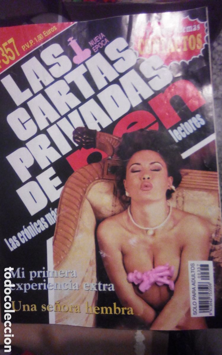Coleccionismo de revistas y peri&oacute;dicos: Revista Las cartas privadas de Pen, n&deg; 357. A&ntilde;o 1998.