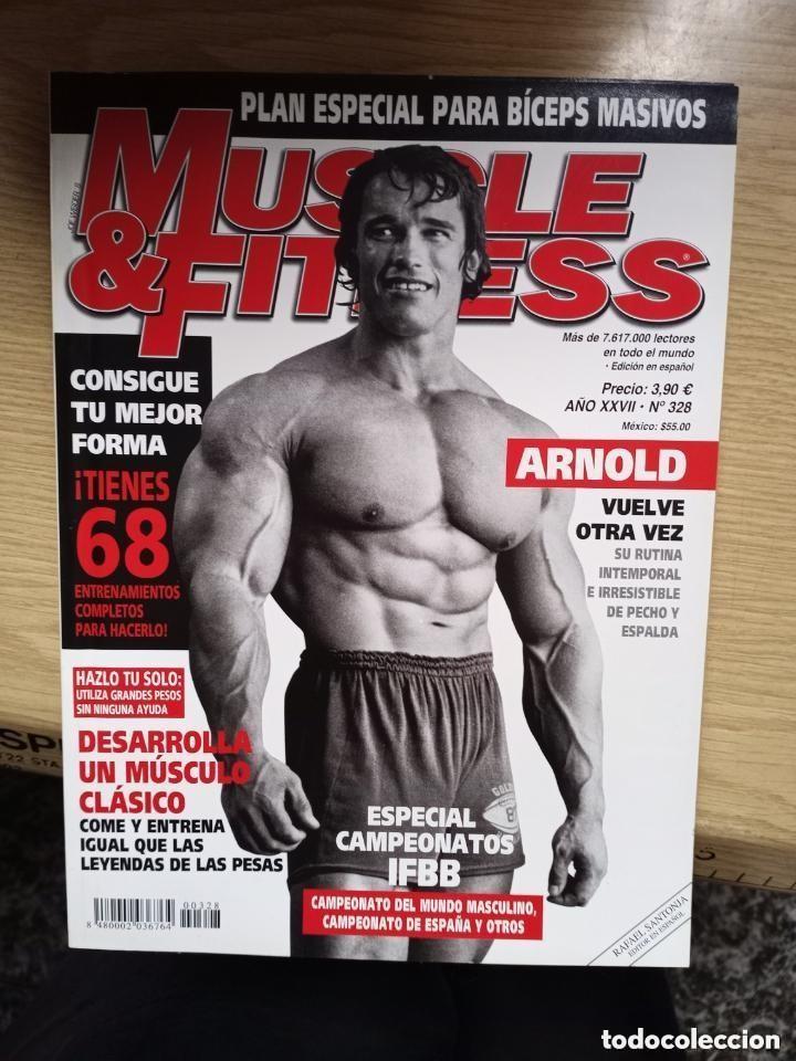 Coleccionismo de revistas y peri&oacute;dicos: MUSCLE AND FITNESS N 328 -CON ARNOLD SCHWARZENEGGER -febrero 2011
