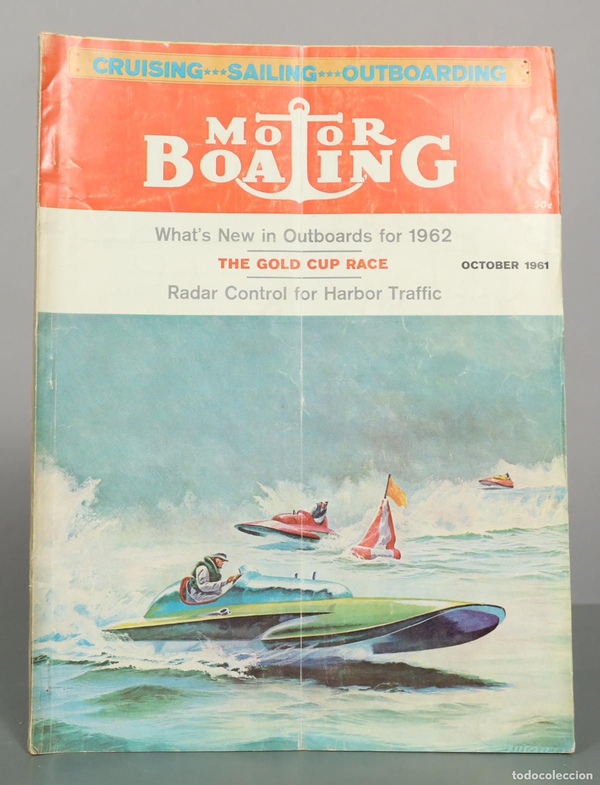 Coleccionismo de revistas y peri&oacute;dicos: Motor Boating - The Gold Cup Race. OCTOBER 1961