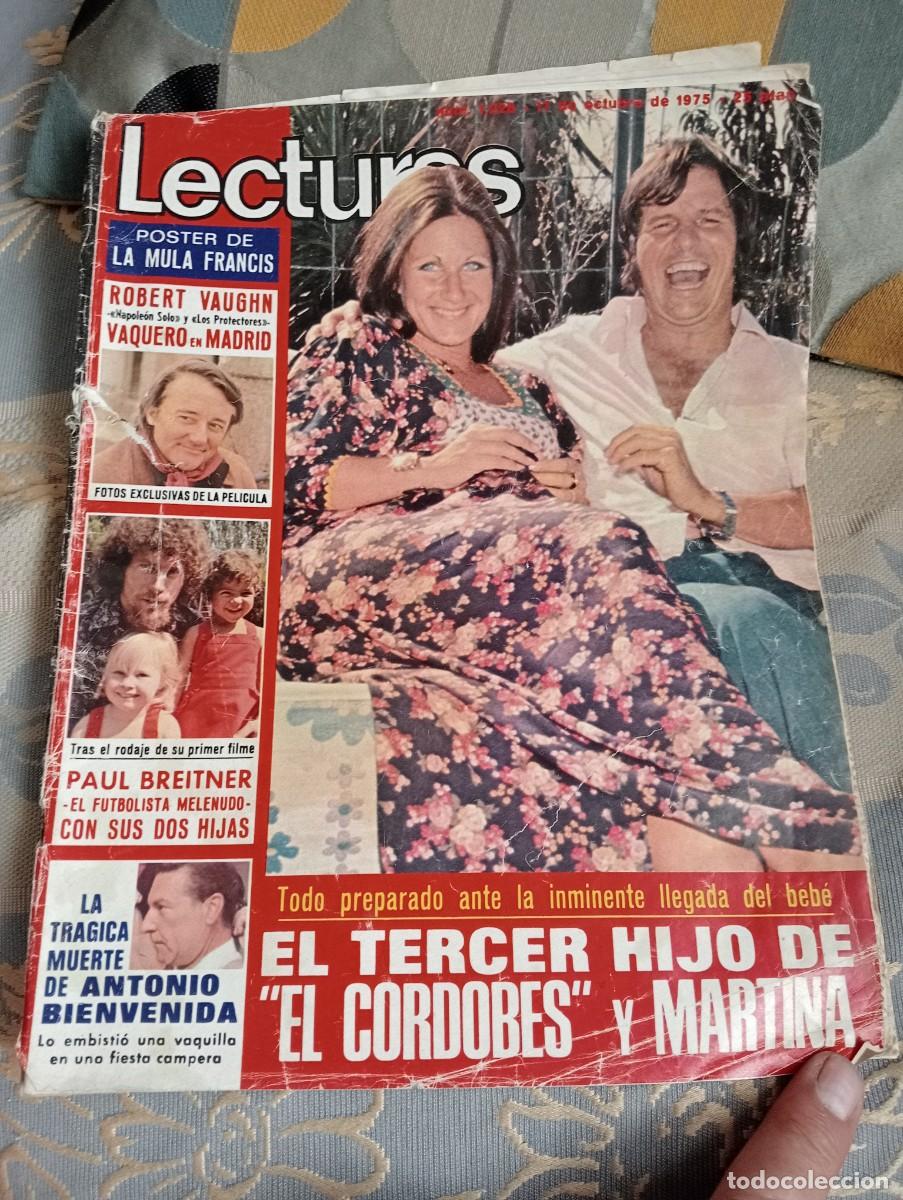 Coleccionismo de revistas y peri&oacute;dicos: REVISTA LECTURAS 17 OCTUBRE 1975 N&deg; 1226