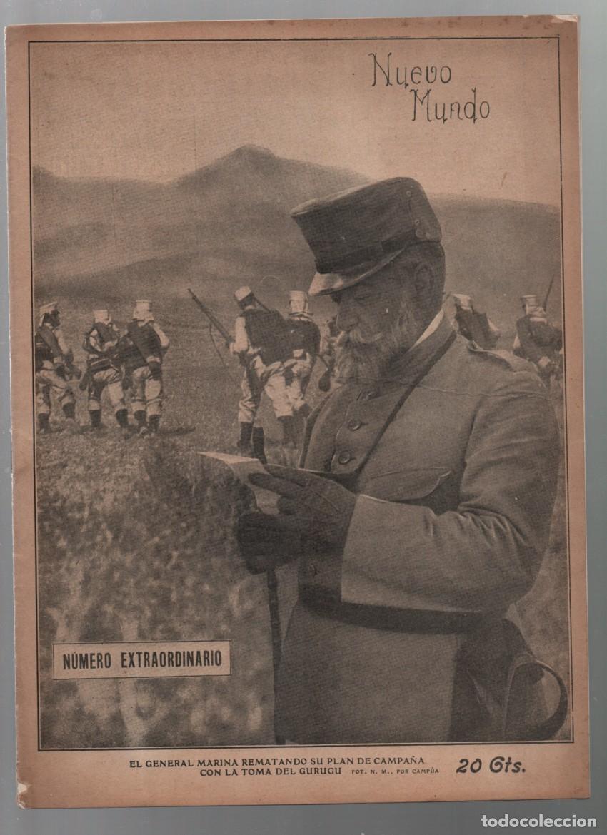 Coleccionismo de revistas y peri&oacute;dicos: REVISTA NUEVO MUNDO, NUMERO EXTRAORDINARIO. PORTADA: FOT. N. M., POR CAMP&Uacute;A. 3 OCTUBRE 1909