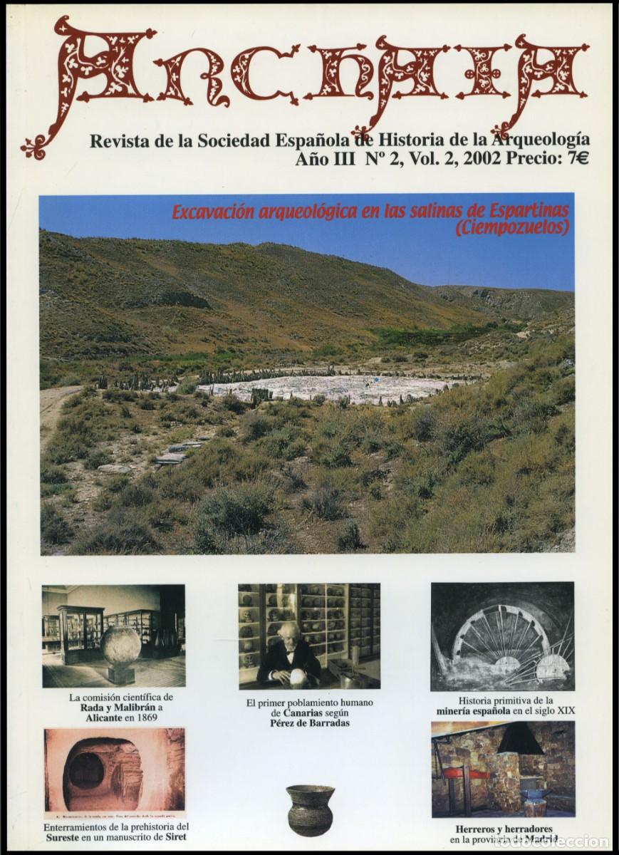 Coleccionismo de revistas y peri&oacute;dicos: REVISTA ARCHAIA, n&ordm; 2. 2002. historia de la arqueolog&iacute;a
