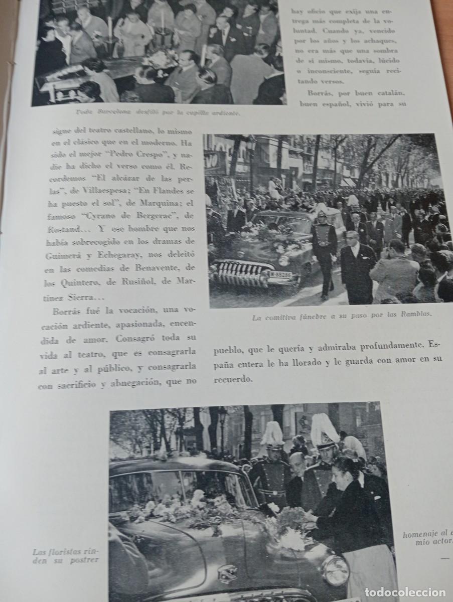 Coleccionismo de revistas y peri&oacute;dicos: REVISTA A&Ntilde;O 1957 URBANISMO EN DE BARCELONA CEMENTERIOS DE BARCELONA MUERTE DE ENRIC BORRAS