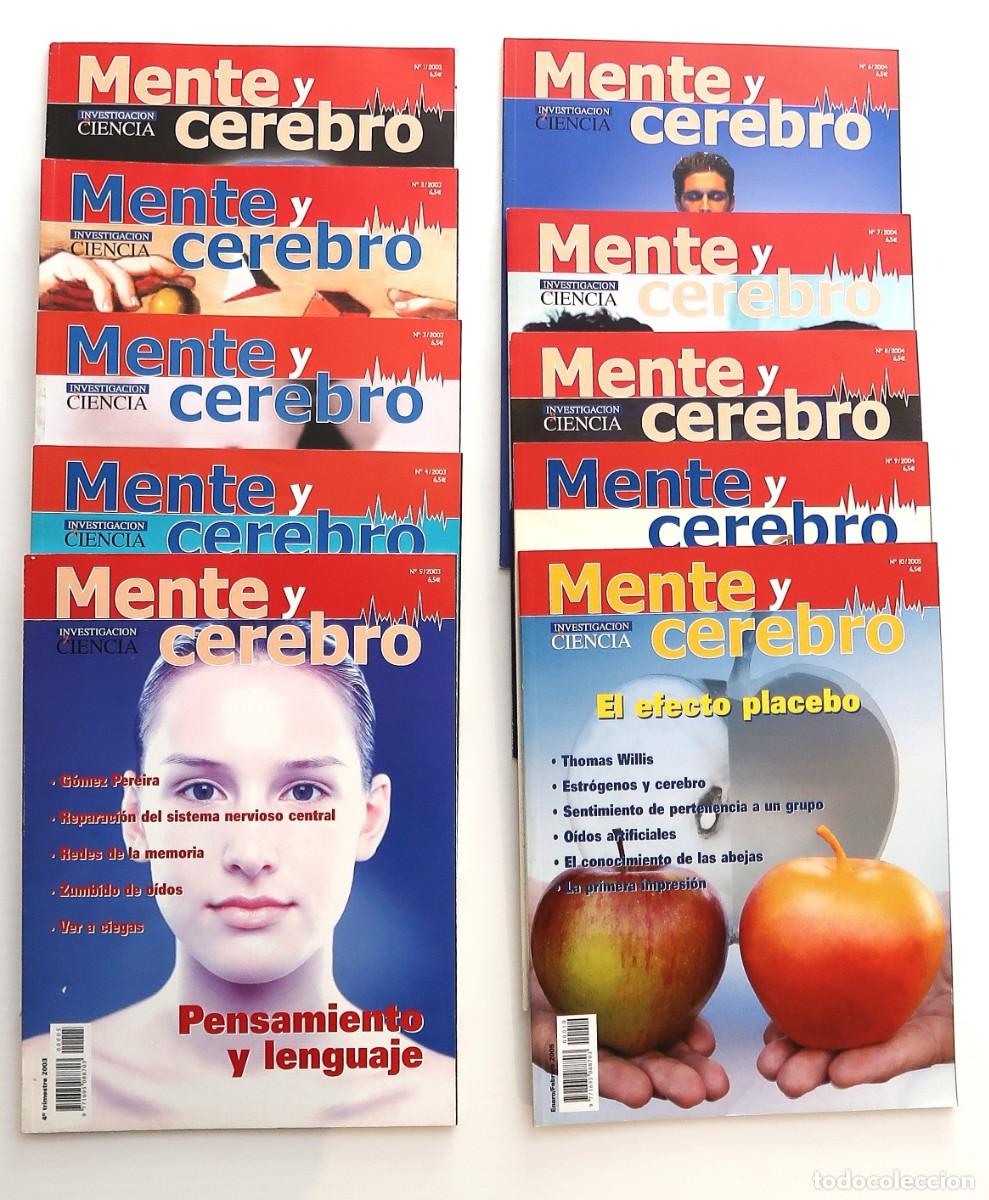 Coleccionismo de revistas y peri&oacute;dicos: 10 REVISTA MENTE Y CEREBRO DE INVESTIGACION Y CIENCIA
