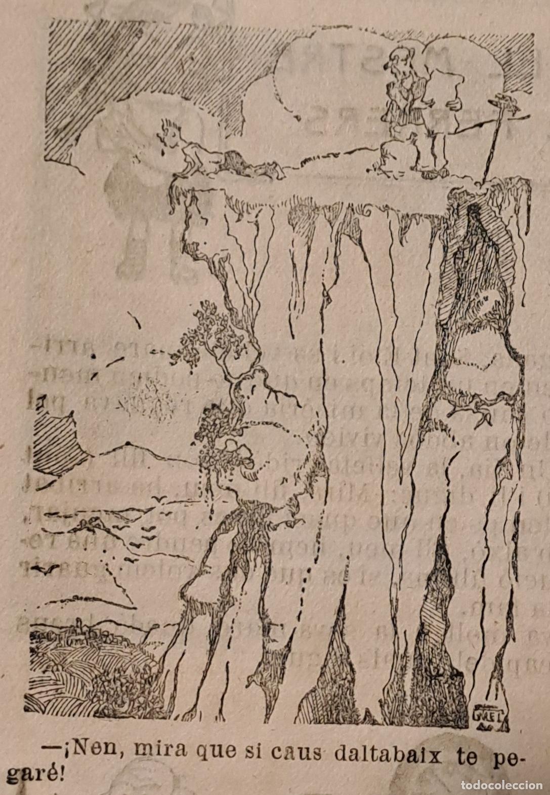 Coleccionismo de revistas y peri&oacute;dicos: SALVADOR DALI-PRIMER DIBUJO PUBLICADO-CALENDARI PATUFET PARA 1919-MUY BUEN ESTADO