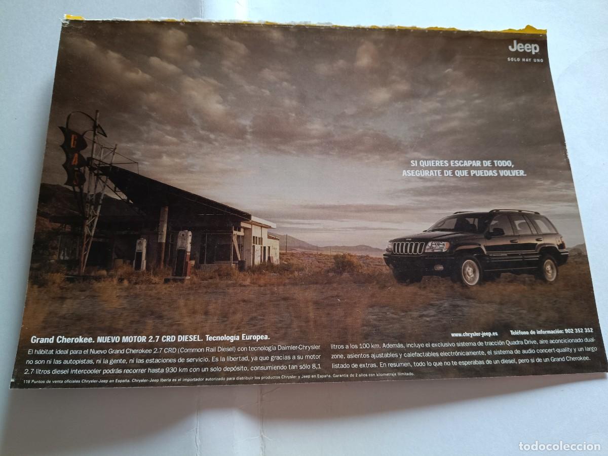Collezionismo di Riviste e Giornali: PUBLICIDAD ANUNCIO DE JEEP GRAND CHEROKEE. 25,5X17,5 CM
