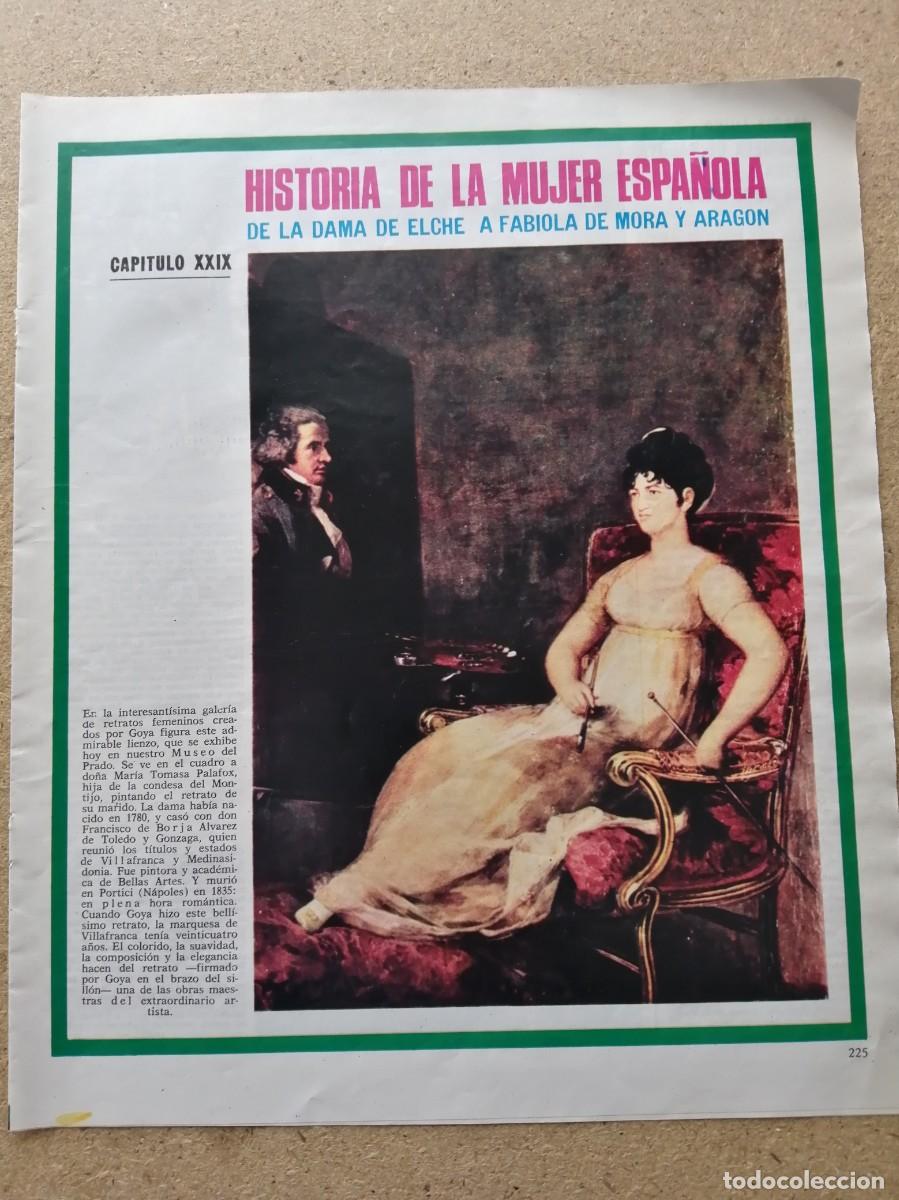 Coleccionismo de revistas y peri&oacute;dicos: HISTORIA DE LA MUJER ESPA&Ntilde;OLA (NUMERO XXIX) DE LA DAMA DE ELCHE A FABIOLA DE MORA Y ARAGON