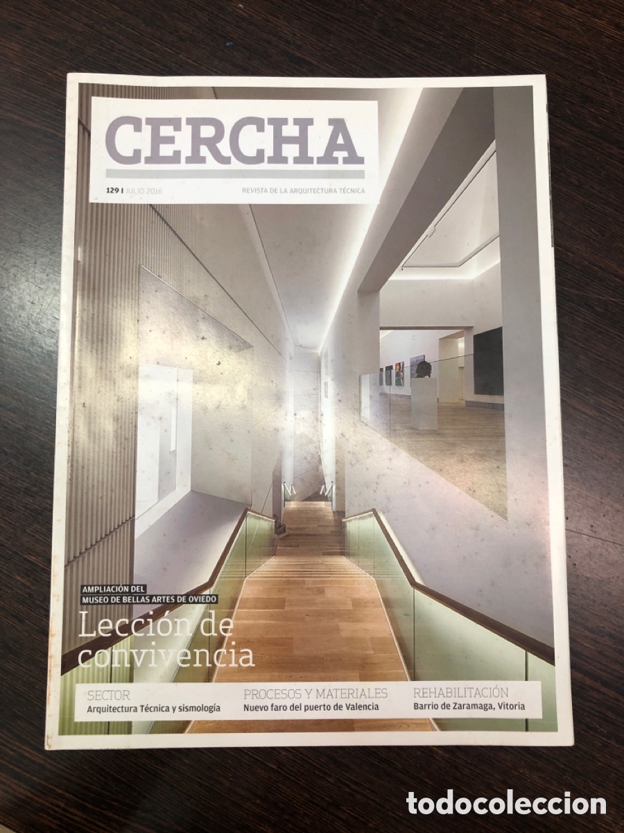 Collectionnisme de Revues et Journaux: Revista de arquitectura tecnica CERCHA julio 2016
