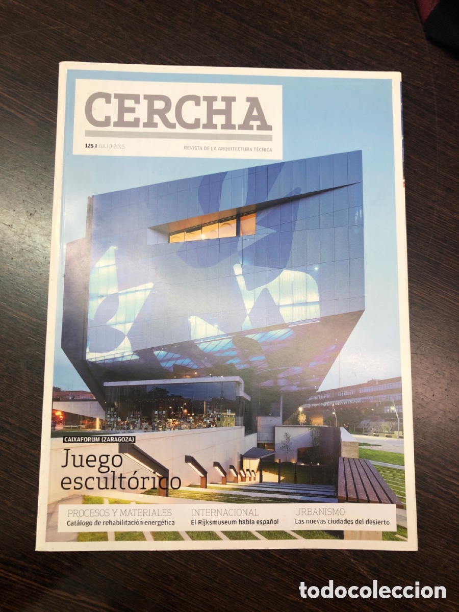 Collezionismo di Riviste e Giornali: Revista de arquitectura tecnica CERCHA julio 2015