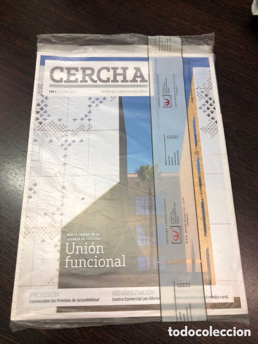 Collezionismo di Riviste e Giornali: Revista de arquitectura tecnica CERCHA octubre 2017 sin abrir