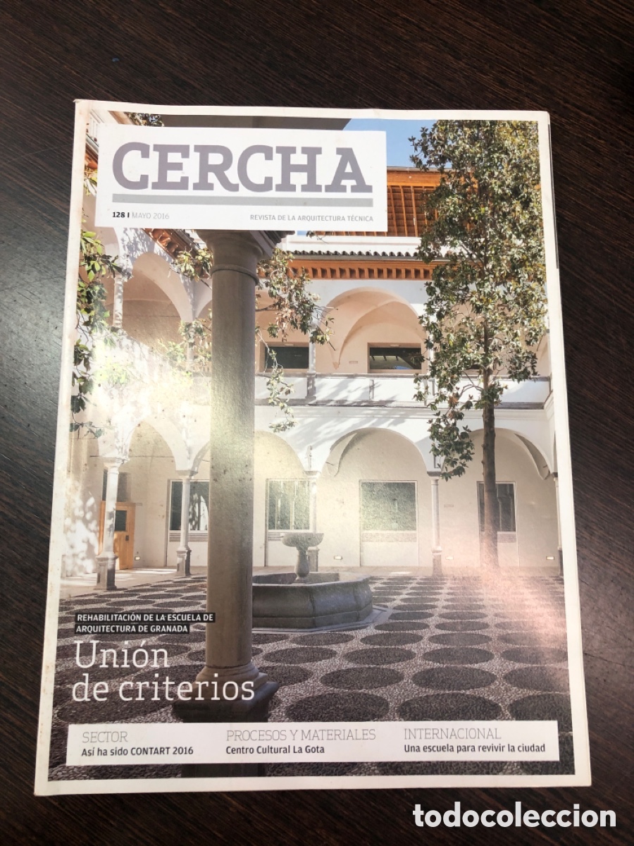 Coleccionismo de revistas y peri&oacute;dicos: Revista de arquitectura tecnica CERCHA mayo 2016