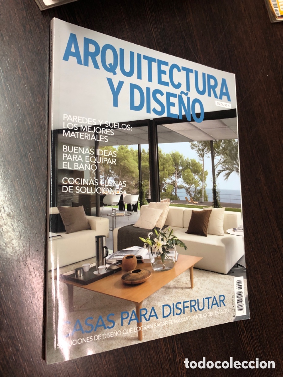Coleccionismo de revistas y peri&oacute;dicos: Revista arquitectura y dise&ntilde;o numero 62 casas para disfrutar