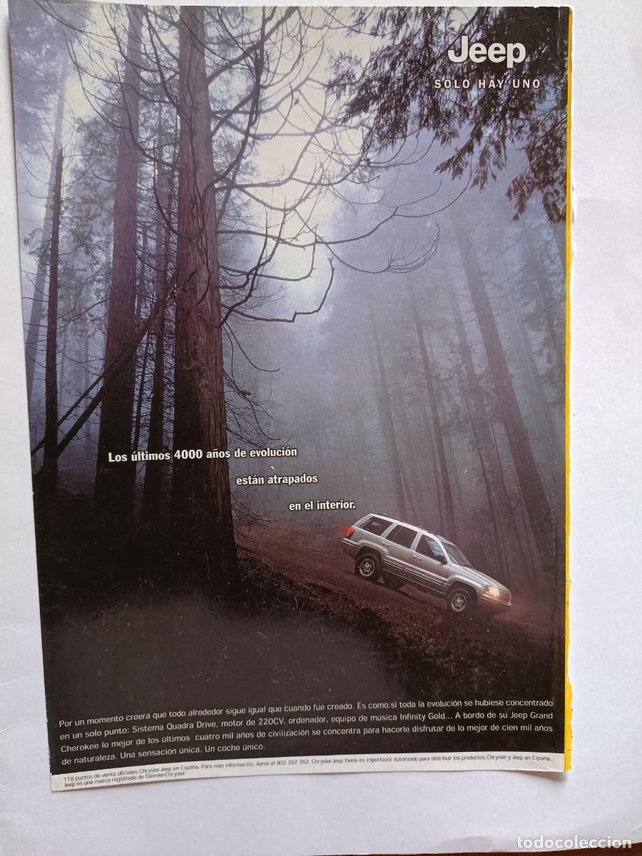 Coleccionismo de revistas y peri&oacute;dicos: PUBLICIDAD ANUNCIO DE JEEP GRAND CHEROKEE. 17X25 CM