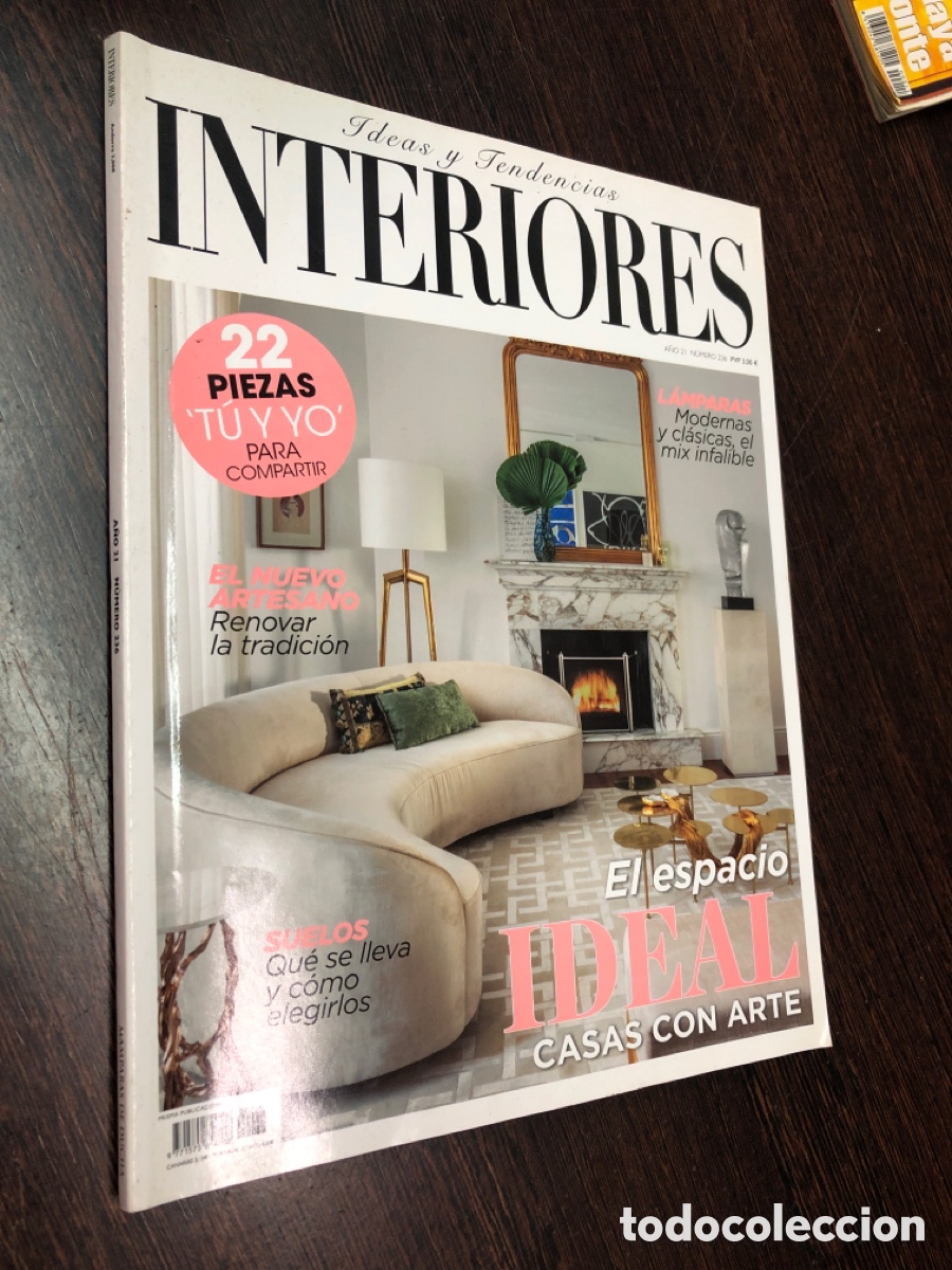 Coleccionismo de revistas y peri&oacute;dicos: Revista decoracion ideas y tendencias INTERIORES 21