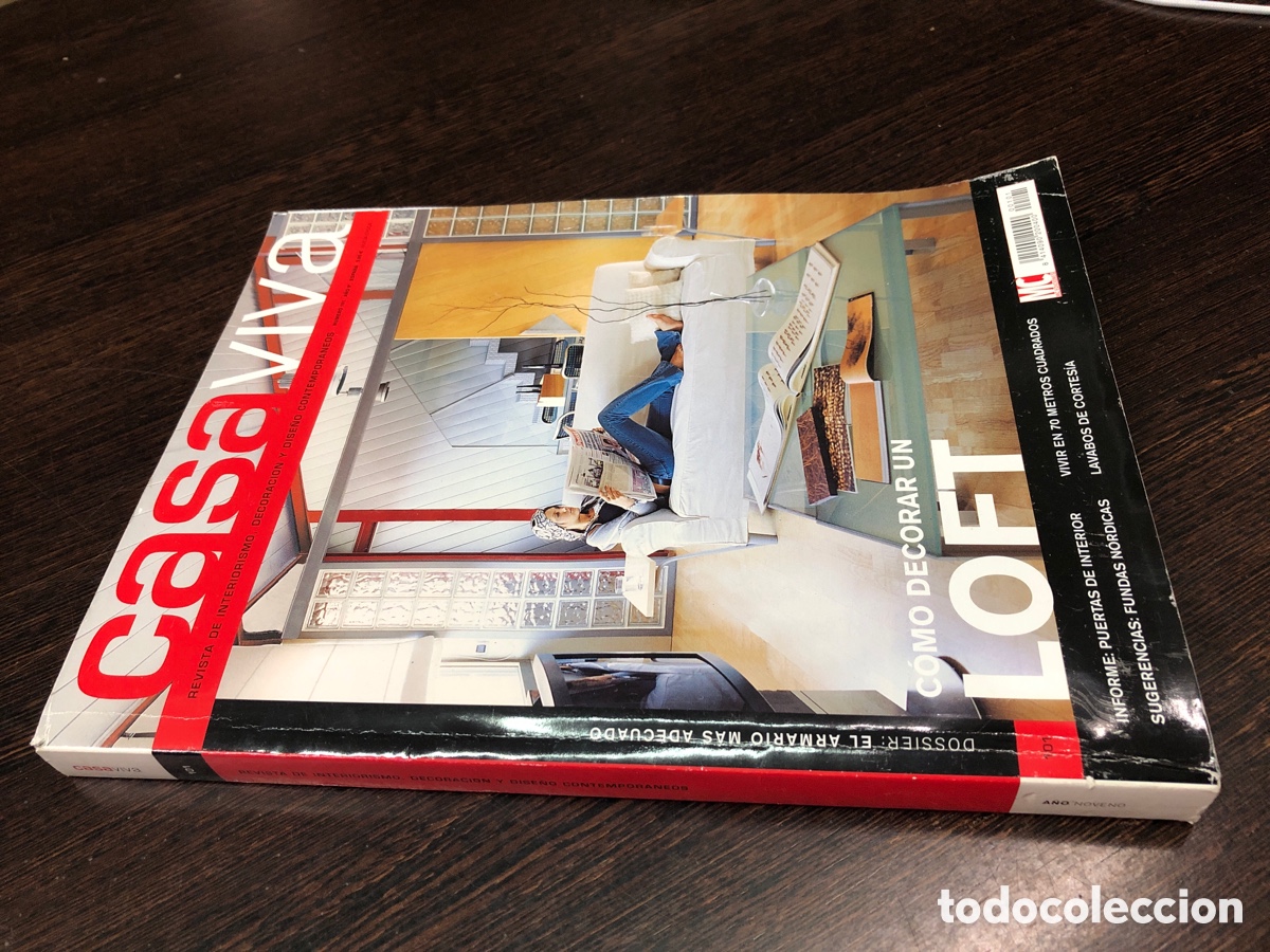 Coleccionismo de revistas y peri&oacute;dicos: Revista de interiorismo CASA VIVA 101