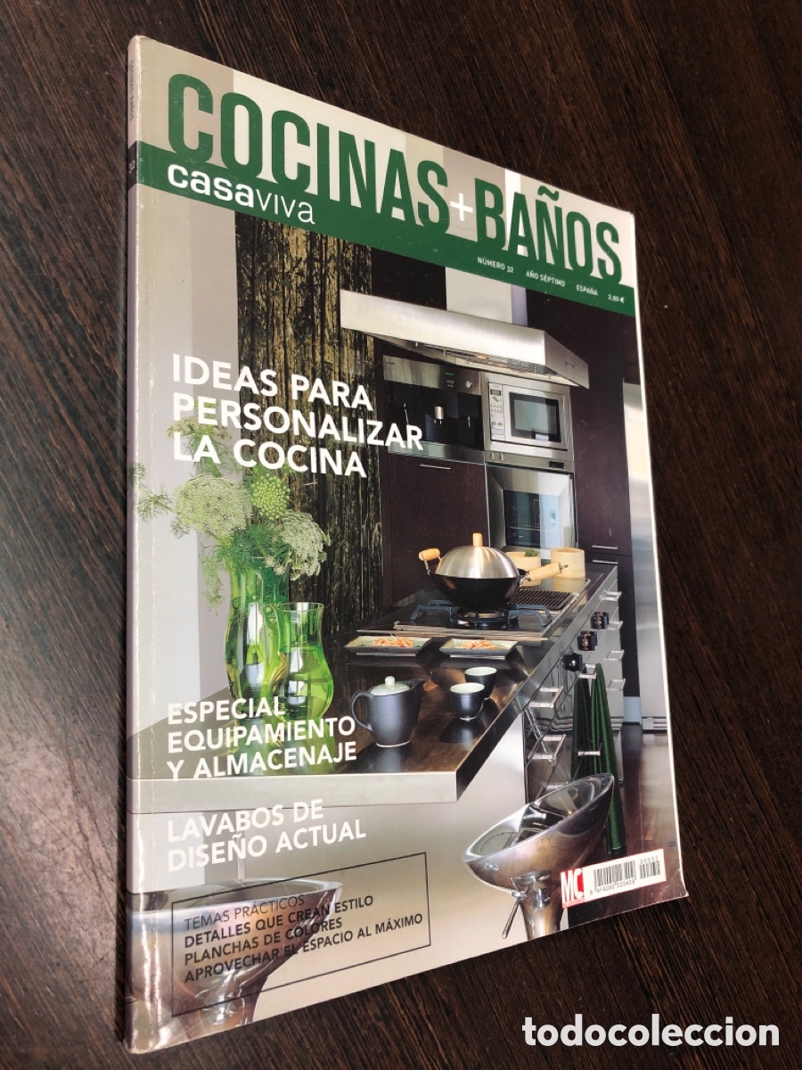 Collezionismo di Riviste e Giornali: Revista de interiorismo y decoraci&oacute;n CASA VIVA cocinas y ba&ntilde;os