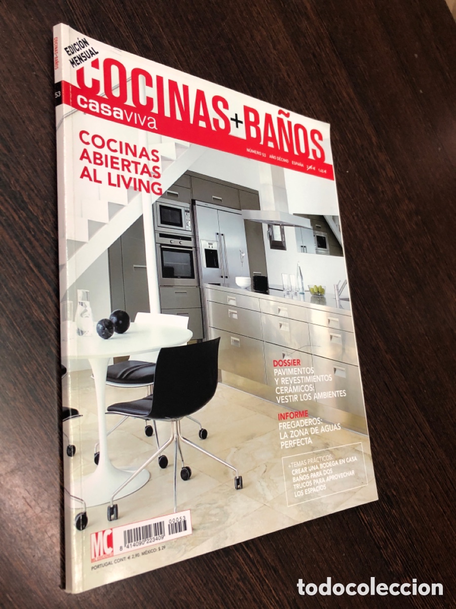 Collezionismo di Riviste e Giornali: Revista de interiorismo y decoraci&oacute;n CASA VIVA cocinas y ba&ntilde;os