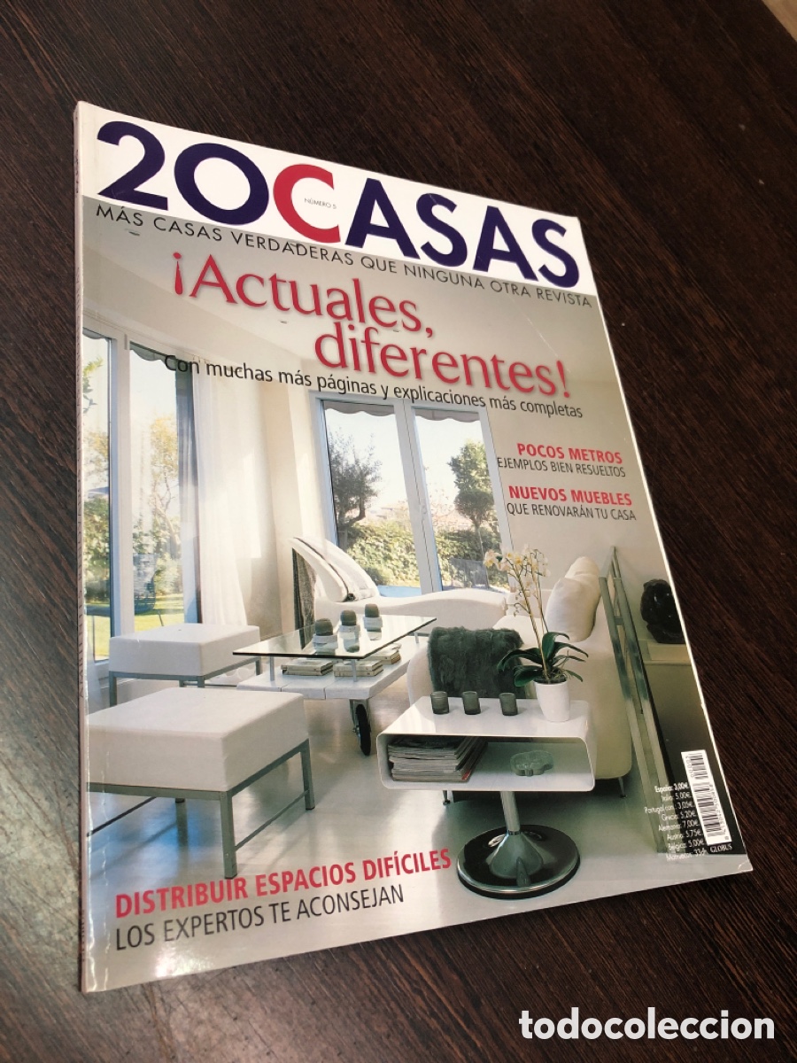 Collection Magazines and Newspapers: 20 CASAS Revista de interiorismo y decoraci&oacute;n
