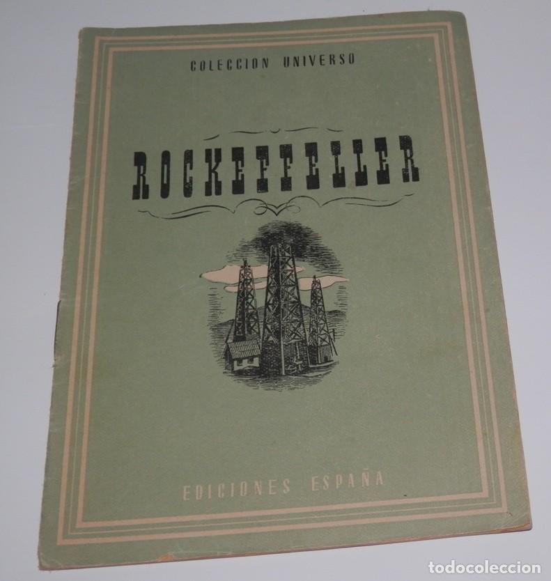 Coleccionismo de revistas y peri&oacute;dicos: REVISTA COLECCION UNIVERSO DE LAS EDICIONES ESPA&Ntilde;A -ROCKEFELLER