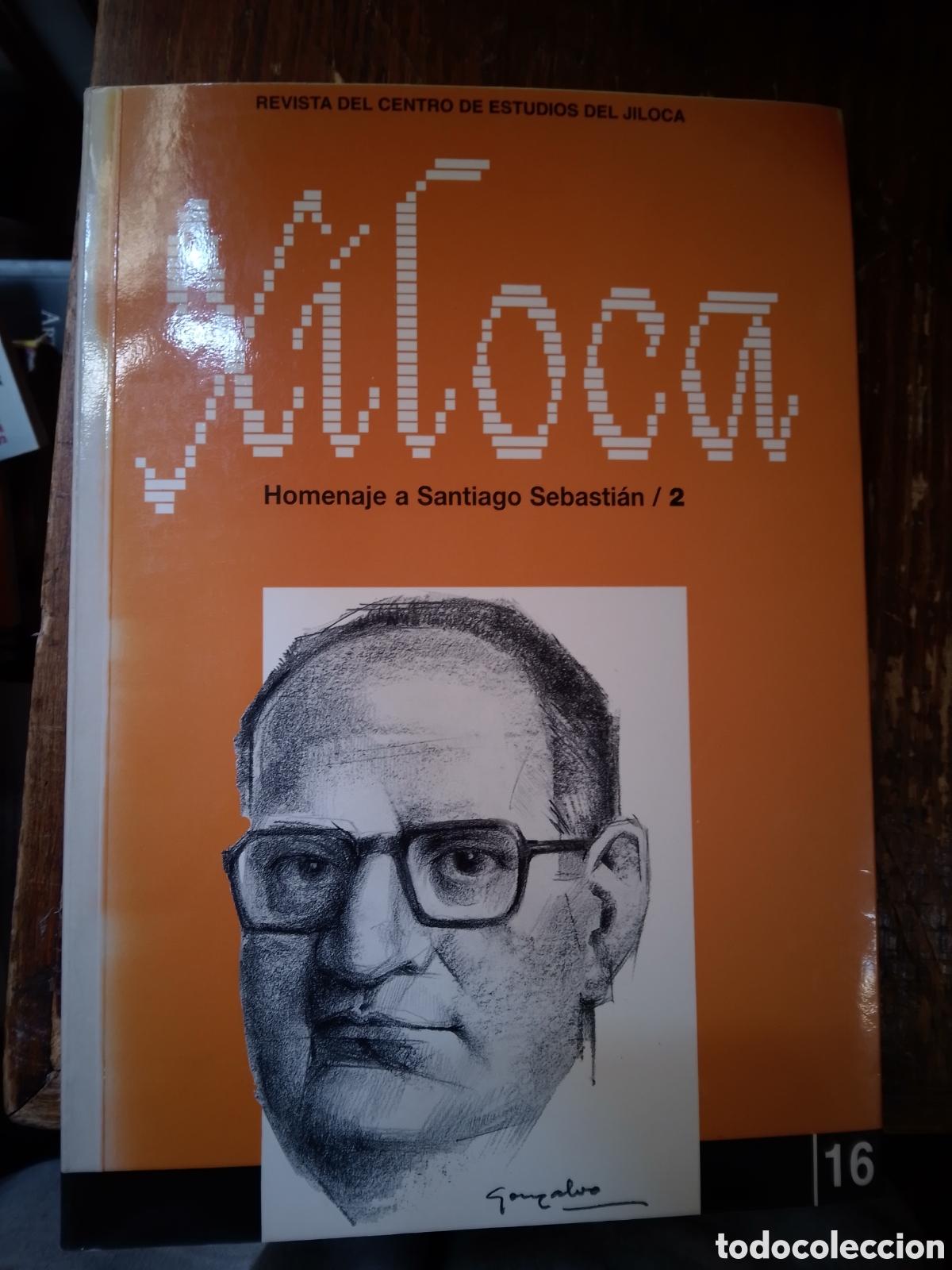 Sammeln von Zeitschriften und Zeitungen: XILOCA. HOMENAJE A SANTIAGO SEBASTIAN. 16 ESTUDIOS DEL JILOCA. INO REPRODUCCIONES. CALAMOCHA. 1995
