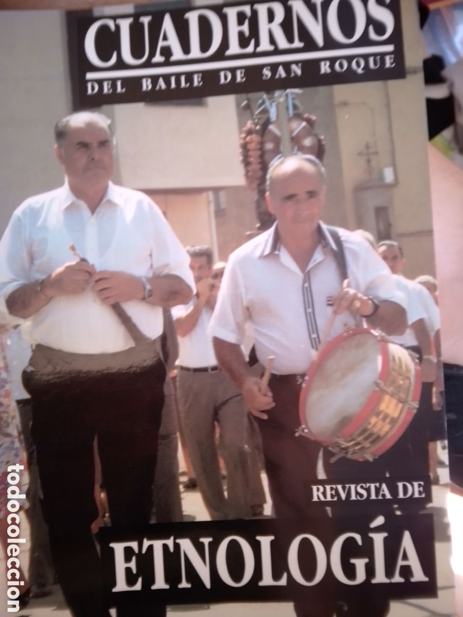 Coleccionismo de revistas y peri&oacute;dicos: CUADERNOS DEL BAILE DE SAN ROQUE. ETNOLOGIA. 8. INO REPRODUCCIONES. CALAMOCHA. 1991