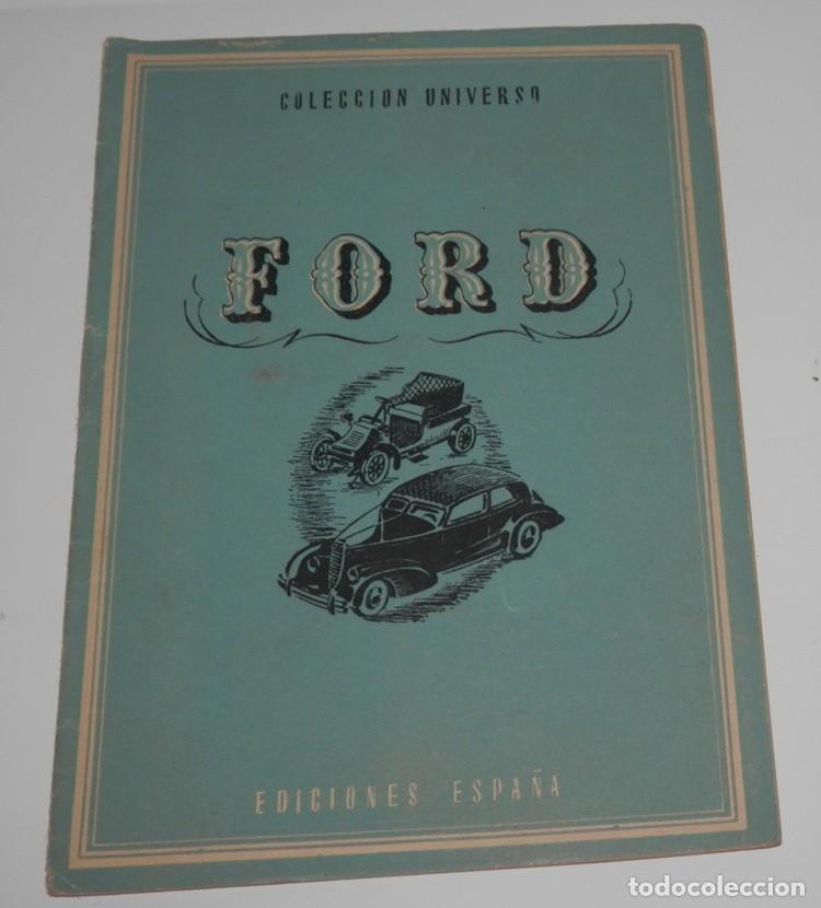 Coleccionismo de revistas y peri&oacute;dicos: REVISTA COLECCION UNIVERSO DE LAS EDICIONES ESPA&Ntilde;A - FORD
