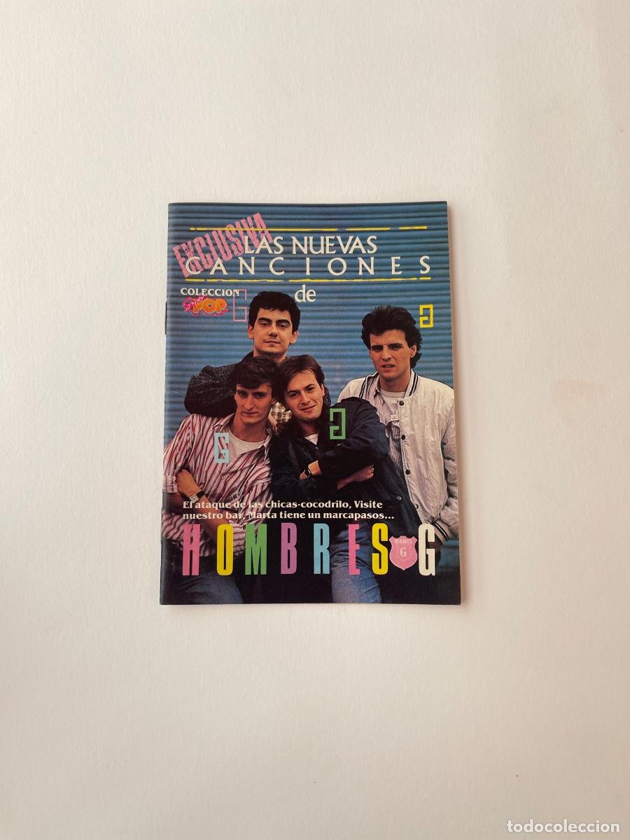 Coleccionismo de revistas y peri&oacute;dicos: CANCIONES HOMBRES G SUPER POP