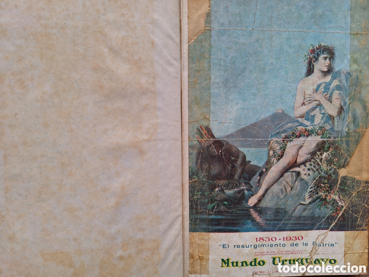 Coleccionismo de revistas y peri&oacute;dicos: Revista Mundo Uruguayo Especial 1830 1930 Futbol Centenario NUMERO EXTRAORDINARIO OLIMPICOS Y MAS