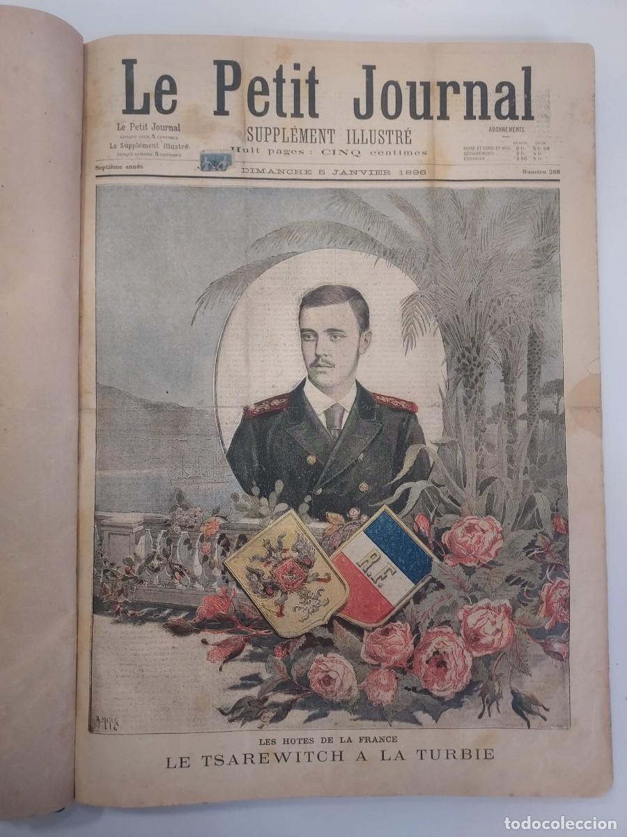 Collection Magazines and Newspapers: LE PETIT JOURNAL SUPPLEMENT ILLUSTRE. A&Ntilde;O 1896 completo. Semanal. 52 n&uacute;meros. 110 grabados color