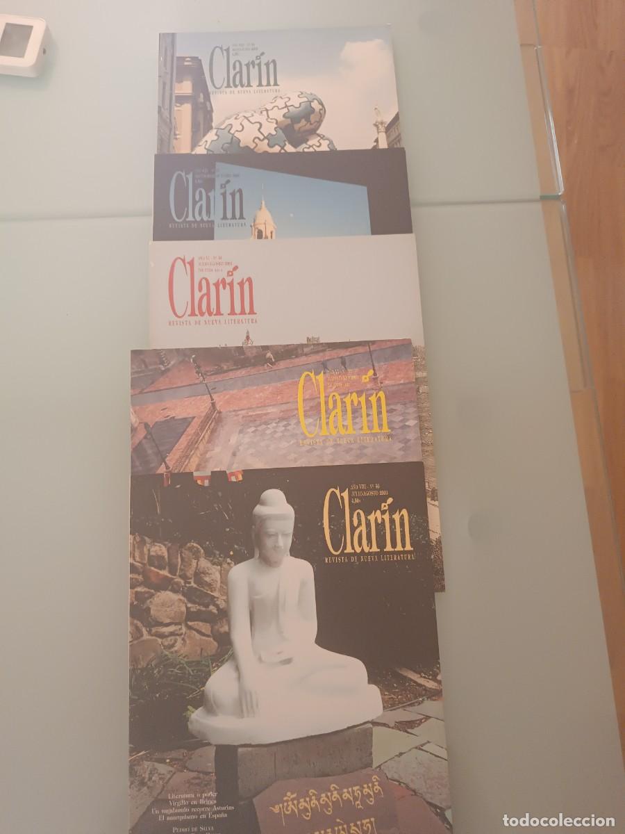 Colecionismo de Revistas e Jornais: CLAR&Iacute;N 5 n&uacute;meros. Revista Literaria. N&ordm; 33. 34. 45. 46. 47
