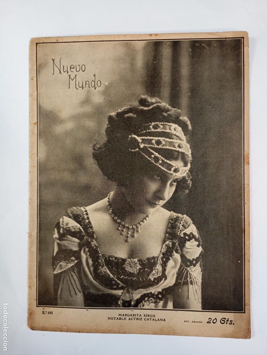 Coleccionismo de revistas y peri&oacute;dicos: NUEVO MUNDO. N&ordm; 895. A&Ntilde;O 1911. EL CARNAVAL EN MADRID. EL MINISTRO DE FOMENTO EN M&Aacute;LAGA. TDKR95