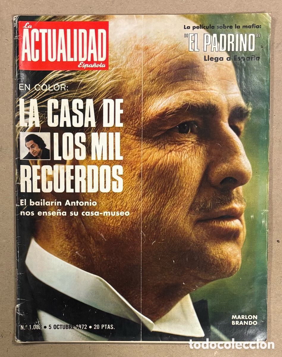 Coleccionismo de revistas y peri&oacute;dicos: LA ACTUALIDAD ESPA&Ntilde;OLA N&deg; 1083 (1972). ANGEL NIETO, ANTONIO GADES, KIKO LEDGARD, MARY CARRILLO