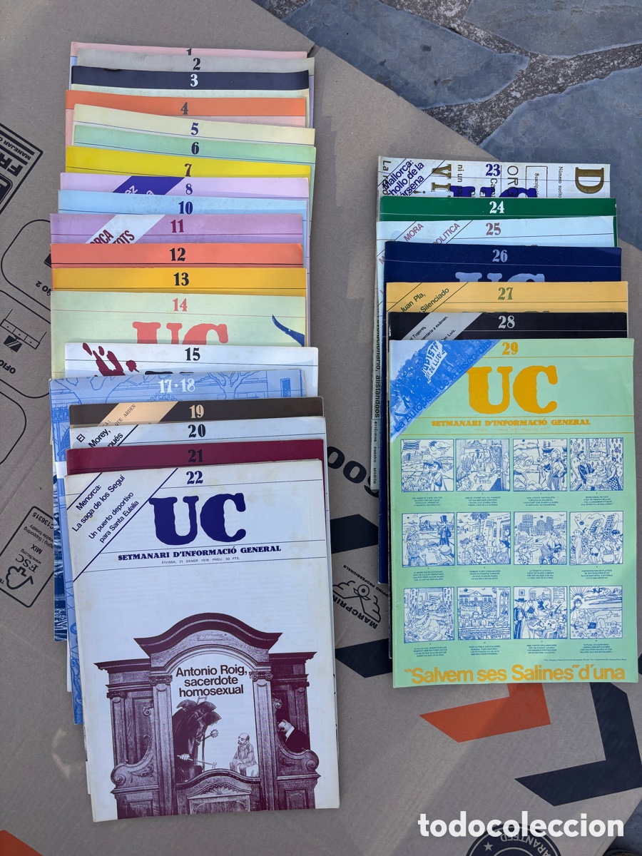 Coleccionismo de revistas y peri&oacute;dicos: Semanario &rdquo;UC - Setmanari d'Informaci&oacute; General
