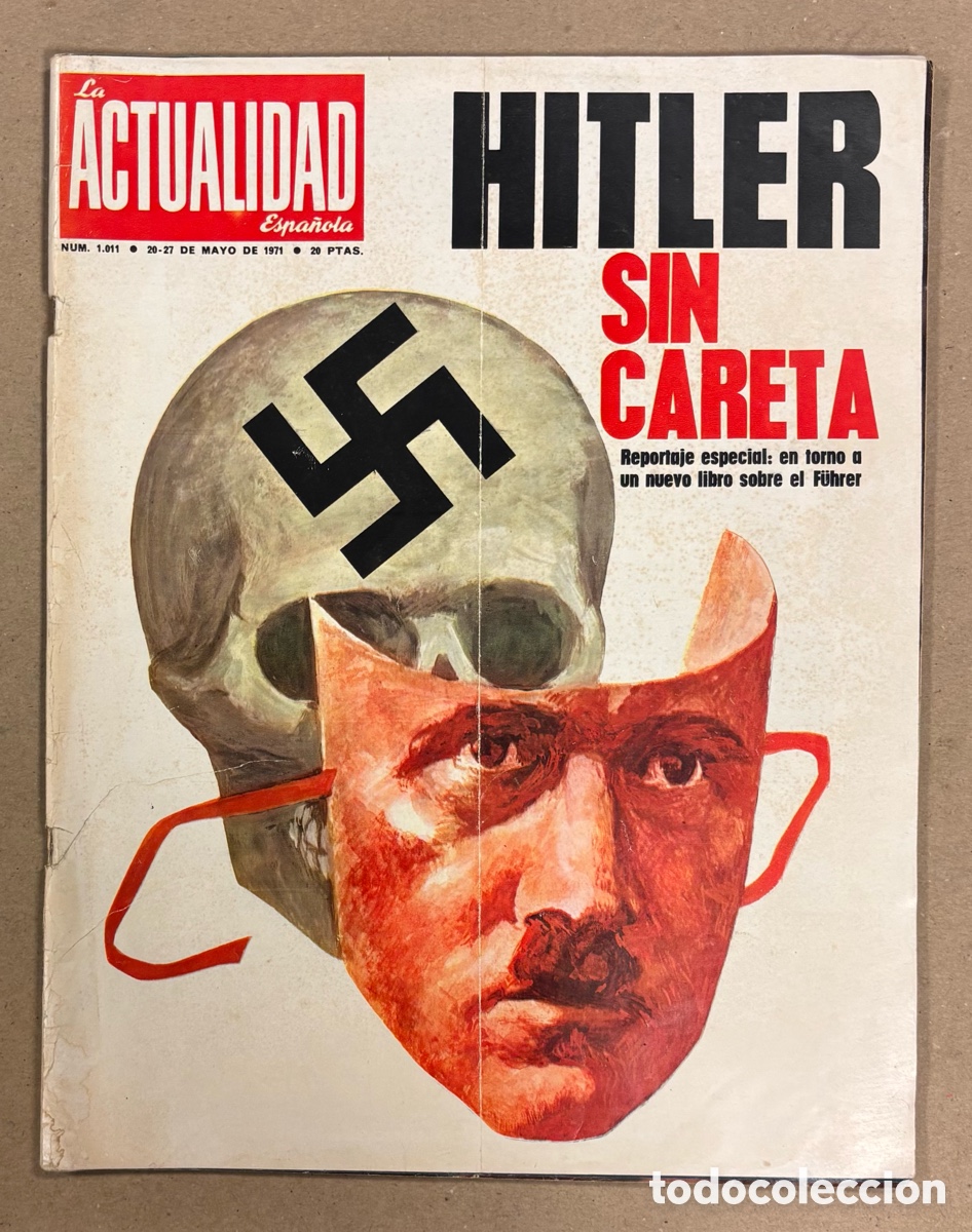 Sammeln von Zeitschriften und Zeitungen: LA ACTUALIDAD ESPA&Ntilde;OLA N&deg; 1011 (1972). URTAIN, RAPHAEL EN MOSC&Uacute;, URIBARRI, HITLER SIN CARETA,&hellip;