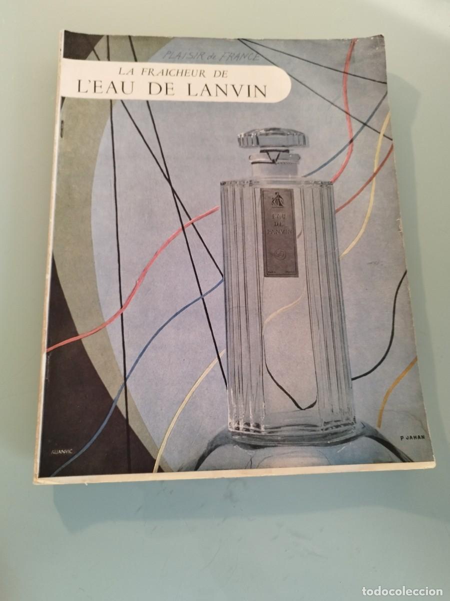 Coleccionismo de revistas y peri&oacute;dicos: Antigua revista plaisir de France. Cat&aacute;logo publicitario, publicidad.