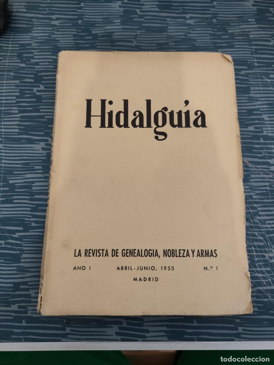 Coleccionismo de revistas y peri&oacute;dicos: HIDALGUIA,A&Ntilde;O I,ABRIL-JUNIO 1953,NUM.I,VER SUMARIO,LEER..